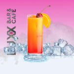 Cocktial Tequila Sunrise. Luxx Bar Café Roosendaal